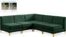Alina - 5 Piece Armless Sectional