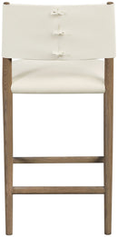 Andie - Upholstered Counter Stool - Brown Base
