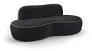 Swerve - Velvet 77" Upholstered Loveseat