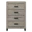 Mari - Chest - Light Gray Finish