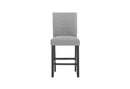 D8192 Triangle Bar Table And Four Bar Stools - Light Gray