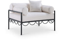 Portofino - Resilient Water Repellent Fabric Upholstered Outdoor Patio Chair