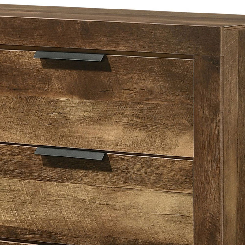 Morales - Dresser - Rustic Oak Finish
