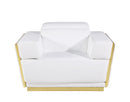 1111 - Leather Chair - Beige