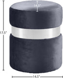 Hailey - Round Ottoman