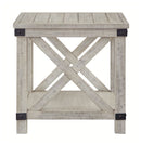Carynhurst - Rectangular End Table - Whitewash
