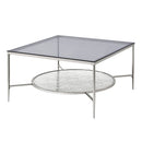 Adelrik - Coffee Table - Glass & Chrome