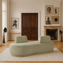 Argyle - Chenille Fabric Chaise / Loveseat