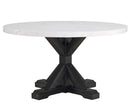Vance - 5 Piece Dining Room Set - White / Gray