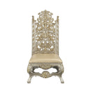 Danae - Side Chair (Set of 2) - Synthetic Leather , Champagne & Gold