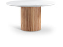 Sanremo - Concrete 53" Finished Concrete Indoor / Outdoor Dining Table - White