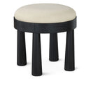 Larea - Upholstered Ottoman - Cream