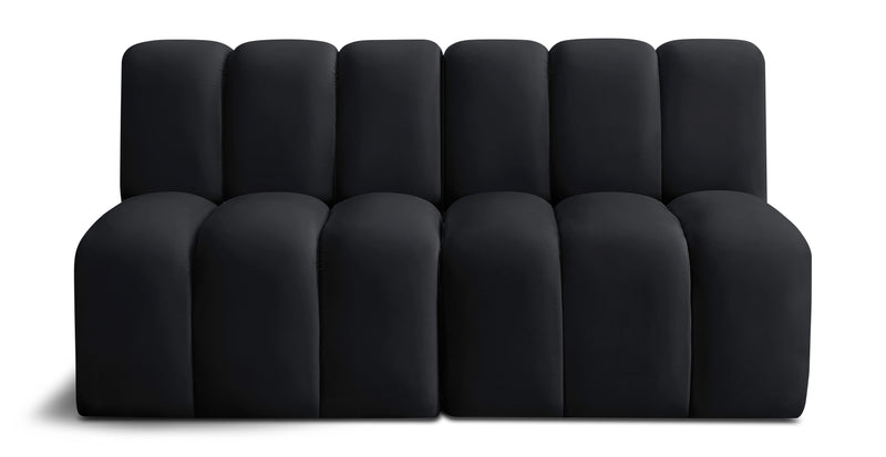 Arc - Velvet 2 Seats Modular Sofa