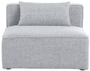 Cube - Linen Armless Chair