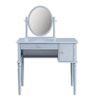 Rabila - Vanity Set - Cream Fabric & Gray