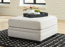 Huntsworth - Oversized Accent Ottoman - Dove Gray