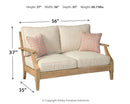 Clare View - Loveseat w/Cushion - Beige