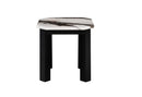 T06 - Coffee Table With 2 End Tables - Black / White