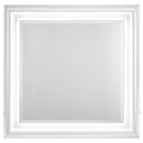 Cassia - Dresser Mirror - White High Gloss