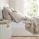 Bari - Velvet Quilt - Pebble