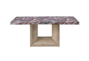 D02 - Dining Table - Lava / Natural