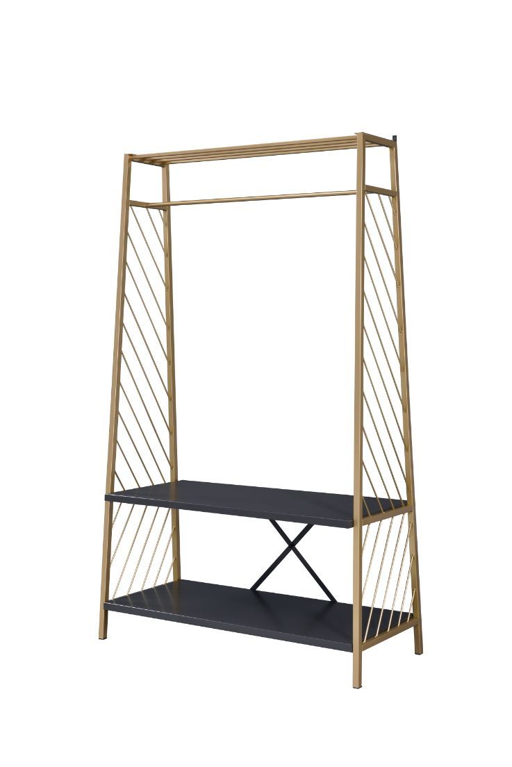 Pahor - Hall Tree - Gold & Black