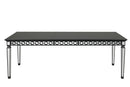 Varian II - Dining Table - Mirrored & Black