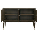 Reseda - 4-Door Dining Sideboard Server With Shelves - Ash Brown