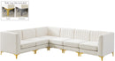 Alina - 6 Piece Sectional