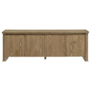 Adina - 70" TV Stand Media Console - Distressed Light Brown