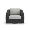 Baymont Cove - Swivel Glider Chair With Cushion - Gray