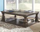 Johnelle - Rectangular Cocktail Table - Gray