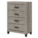 Mari - Chest - Light Gray Finish
