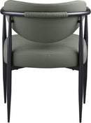 Virella - faux Leather Upholstered Dining Chair (Set of 2) - Black Base