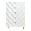 Gaines - Chest - White High Gloss