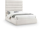 Adam - Linen Fabric Bed With 70.5" Headboard