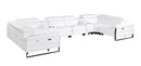 1246 - 8-Piece U-Shaped Modular Power Reclining Sectional With 4 Power Recliners And Power Headrest