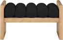Waverly - Bench With Natural Frame