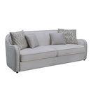 Mahler - Sofa With 4 Pillows - Beige Linen