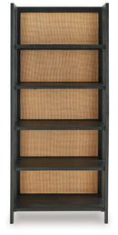 Abyard - Bookcase - Black / Natural