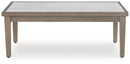 Rainier Ranch - Rectangular Cocktail Table - Brown / Beige