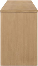Avro - Solid Wood And Oak Veneer Desk