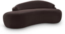 Caspian - Chenille Fabric Upholstered Loveseat