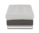 8136 - Two-Tone Ottoman - Beige