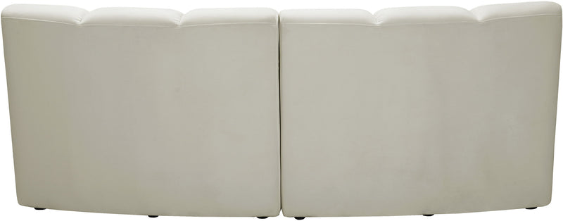 Infinity - 2 Piece Velvet Modular Sectional