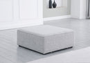 Cube - Linen Ottoman
