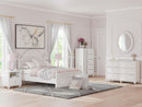 Kozlani - Bedroom Mirror - White