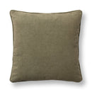 Folly - 22" x 22" Pillow - Olive Green / Multi