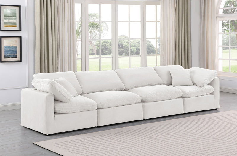 Indulge - Velvet 4 Seat Modular Sofa