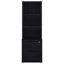 Westpark - 3-Shelf Bookcase USB And Lockable Drawer